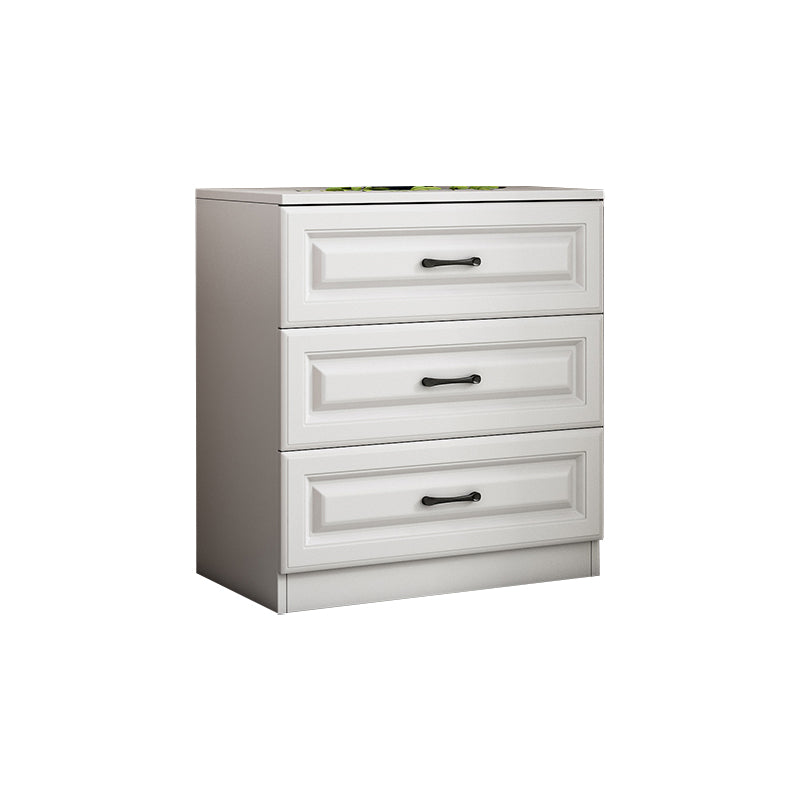 Wood Standard Side Cabinet Stain Resistant Storage Cabinet with Drawers
