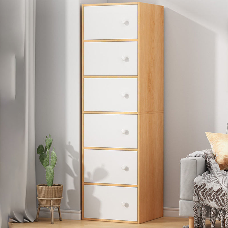 Modern Accent Cabinet Standard No Distressing Wood Cabinet with Doors