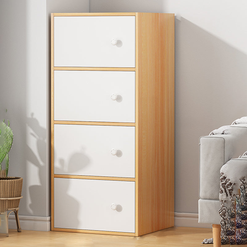 Modern Accent Cabinet Standard No Distressing Wood Cabinet with Doors