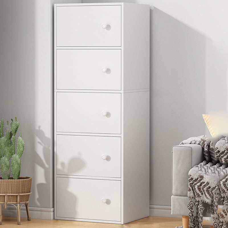 Modern Accent Cabinet Standard No Distressing Wood Cabinet with Doors