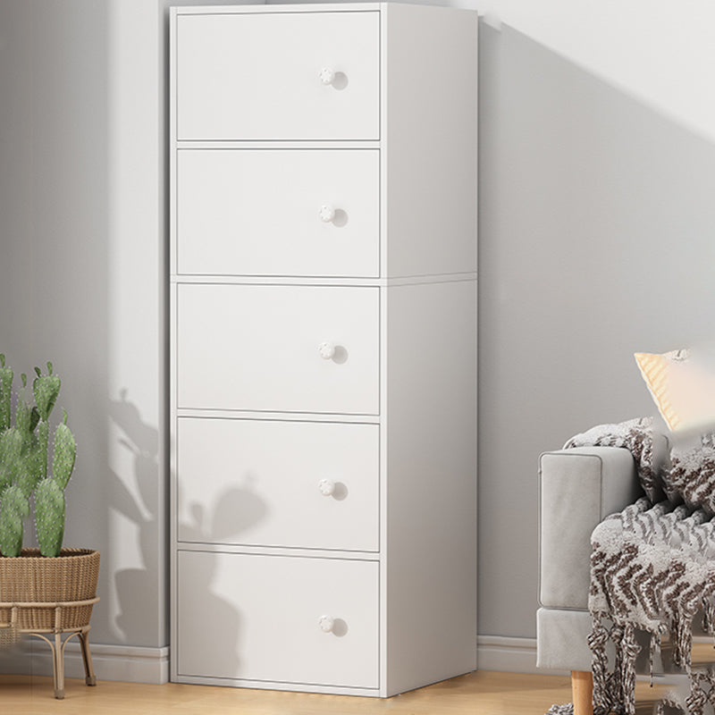 Modern Accent Cabinet Standard No Distressing Wood Cabinet with Doors
