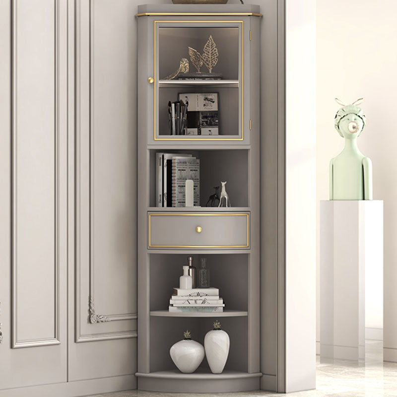 Modern Stain Resistant Chest Solid Wood Side Cabinet with Drawer