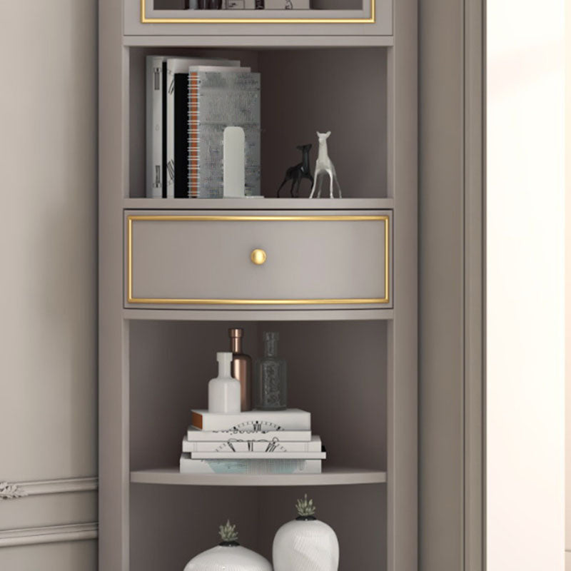 Modern Stain Resistant Chest Solid Wood Side Cabinet with Drawer
