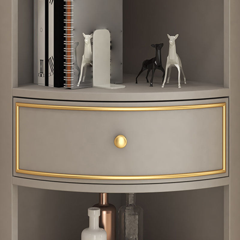 Modern Stain Resistant Chest Solid Wood Side Cabinet with Drawer