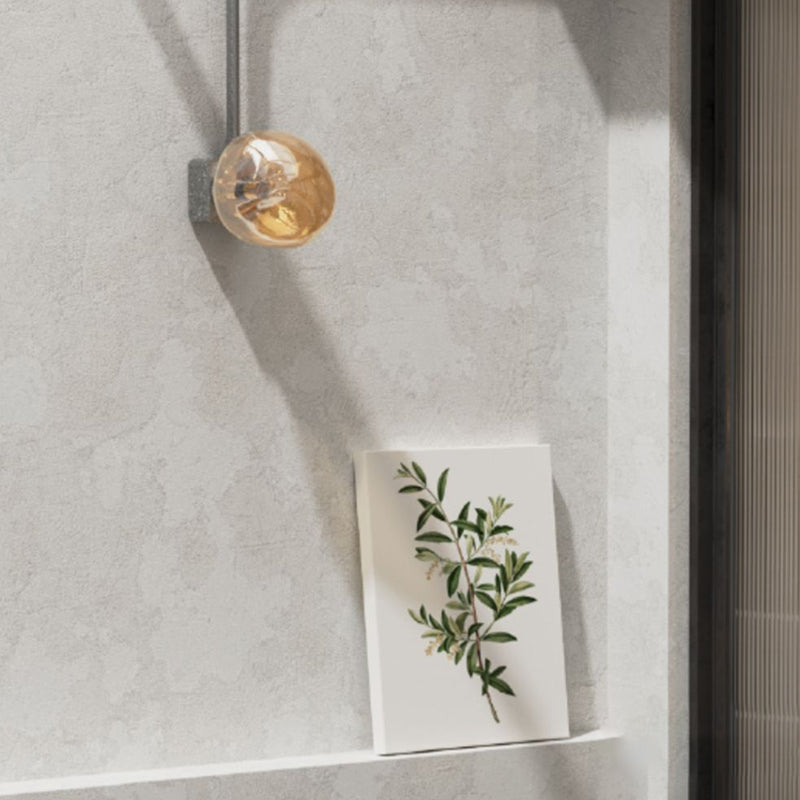 Nordic Style Wall Light Geometry Shape Wall Lamp with Glass Shade for Living Room