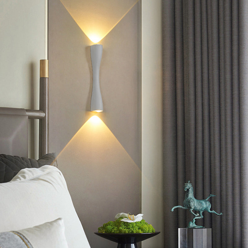 Geometric Wall Light Fixture Simplicity Metal Wall Sconce for Bedroom