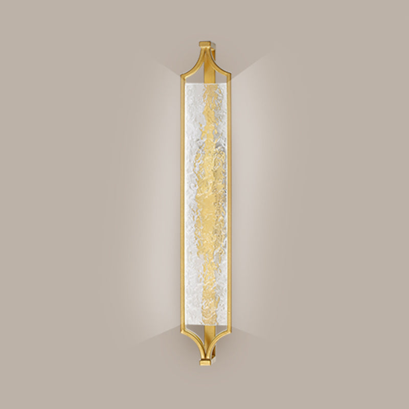 Modern Gold Mirror Lamp Acrylic Vanity Wall Light Fixture for Bathroom