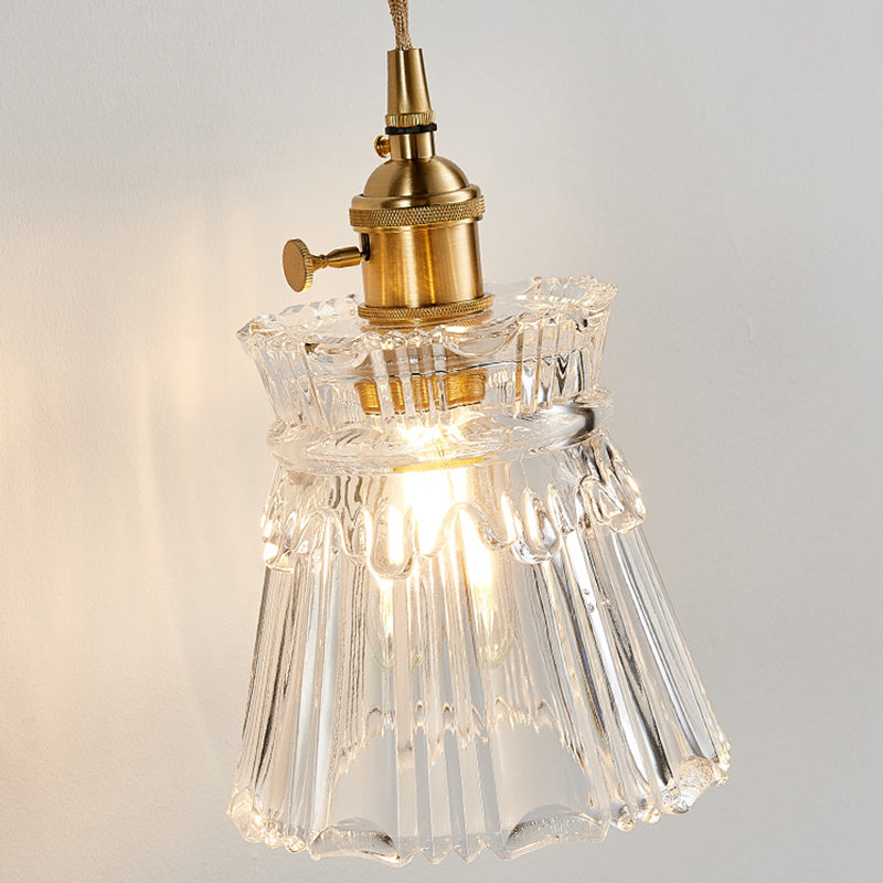 Contemporary Vanity Light Creative Glass Shade Wall Light Sconce for Washroom