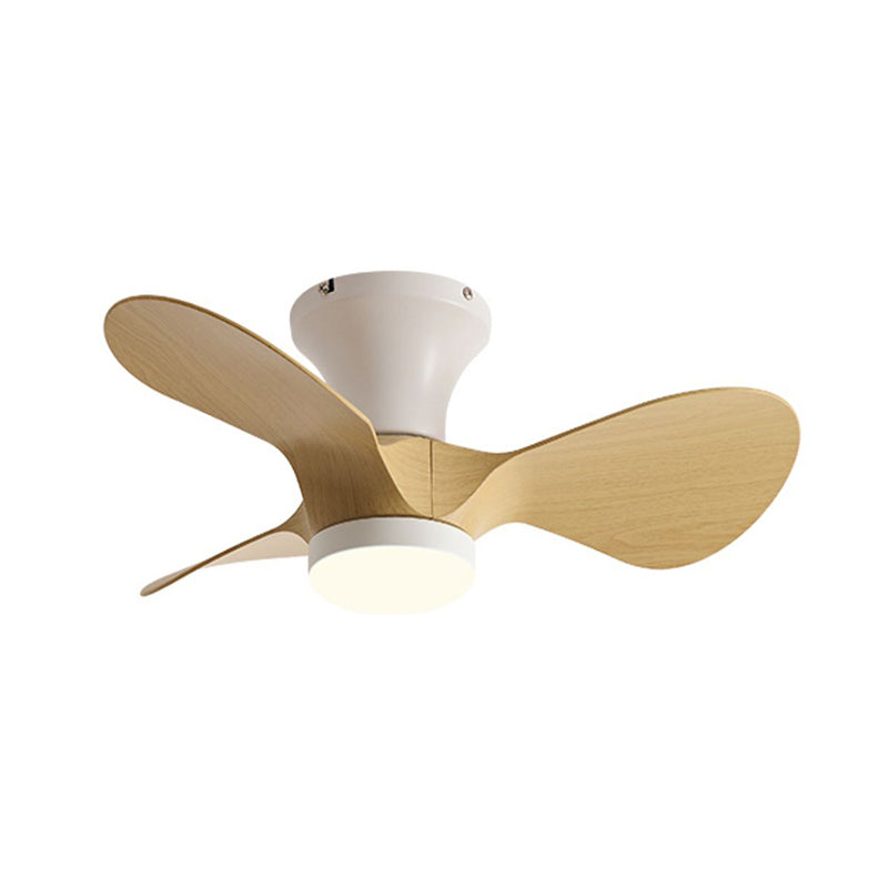 Fan Shape Metal Ceiling Fans Kid Style Single Light Ceiling Mount Fan Fixture