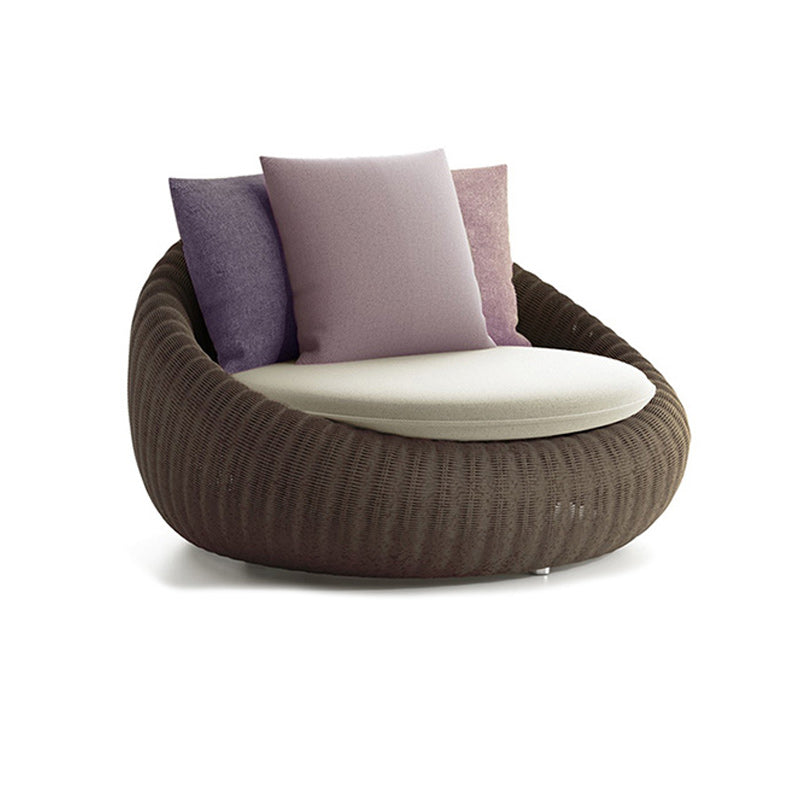 Outdoor Aluminum Frame Sofa Contemporary Water UV Resistant Patio Sofa