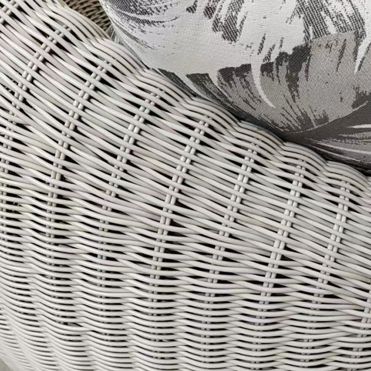 Outdoor Aluminum Frame Sofa Contemporary Water UV Resistant Patio Sofa