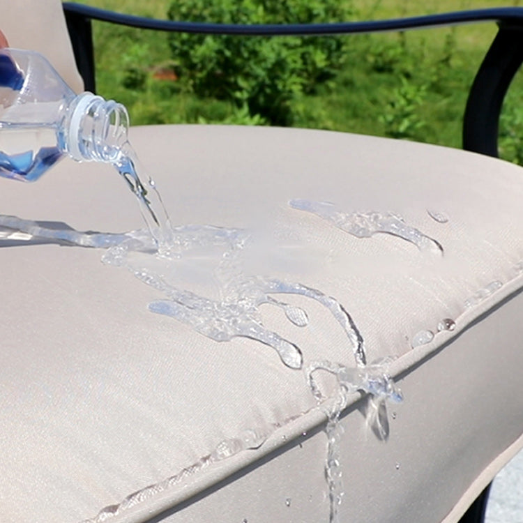 Minimalistic Metal Outdoor Patio Fade Resistant Sofa Patio Sofa with Cushions