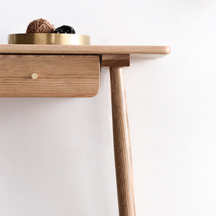 Modern Pub Height Dining Table Natural Oak Counter Height Table