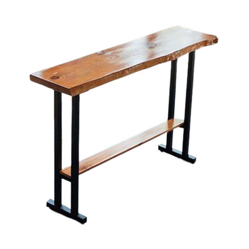 Rectangle Bar Height Pub Table Industrial Pub Height Dining Table