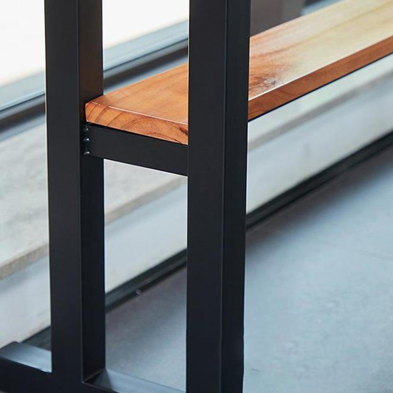 Rectangle Bar Height Pub Table Industrial Pub Height Dining Table