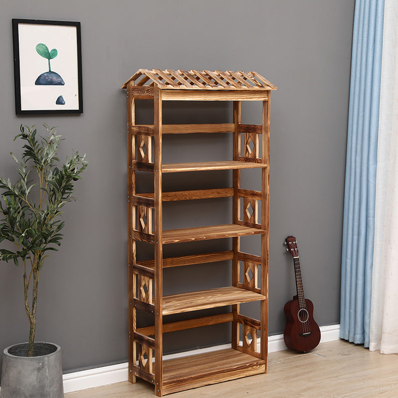 Modern Floor Wine Bottle Rack Pine Wood Wine Bottle Rack for Home