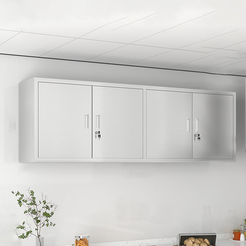 Modern Display Stand Wall Mounted Metal Storage Cabinet for Dining Room