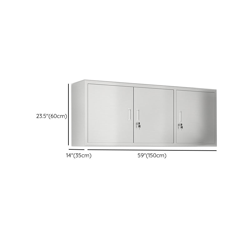 Modern Display Stand Wall Mounted Metal Storage Cabinet for Dining Room