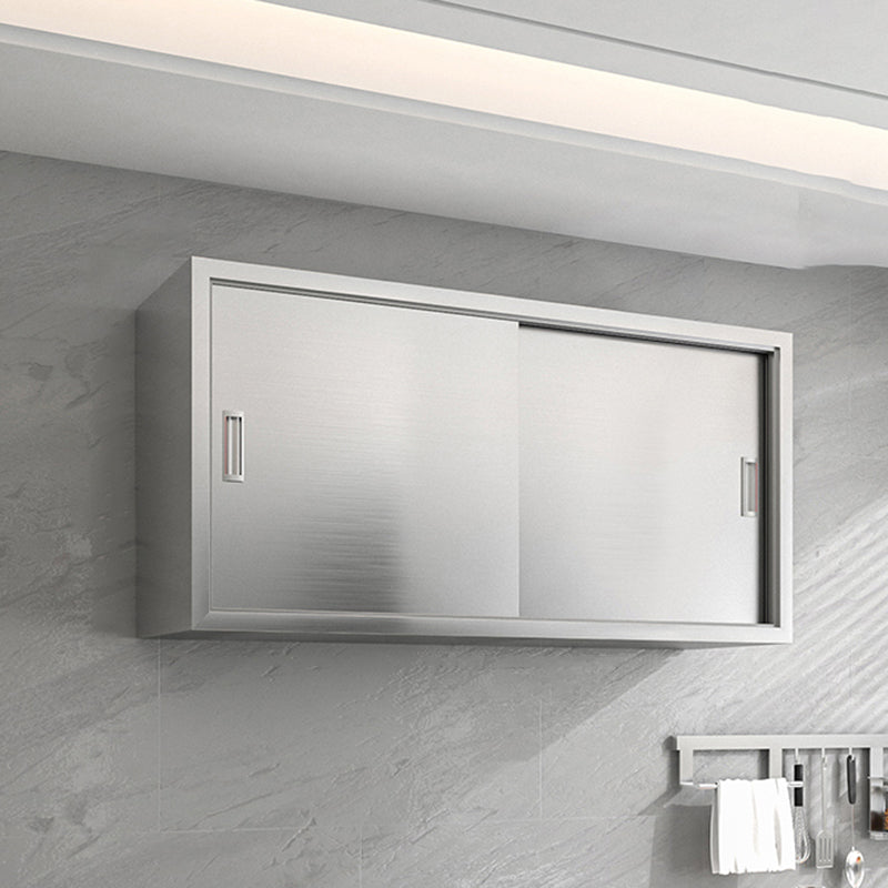 Modern Wall Mounted Display Stand Metal Storage Cabinet for Dining Room