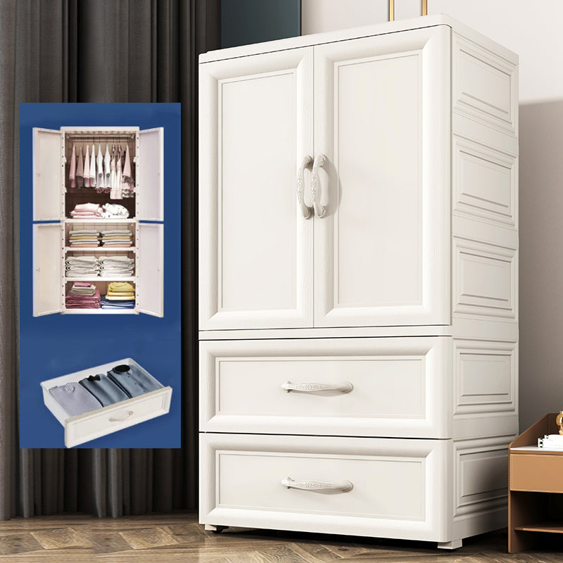 Rectangular Plastic Storage Cabinet Teen Style Bedroom Wardrobe