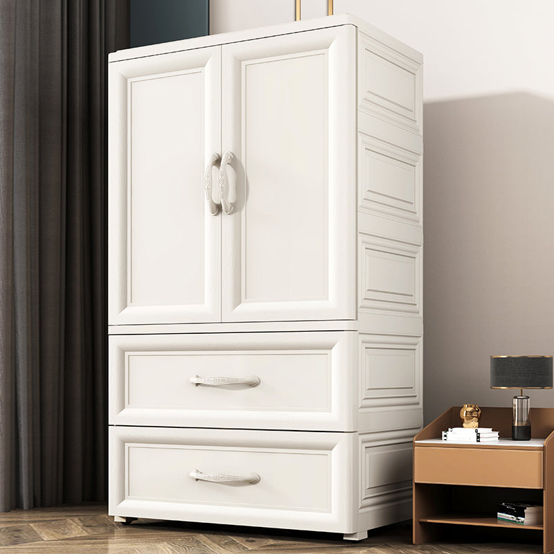 Rectangular Plastic Storage Cabinet Teen Style Bedroom Wardrobe