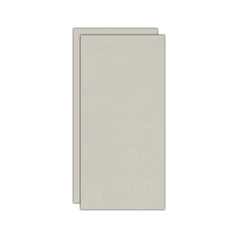 Modern Style Rectangle Floor Tile Scratch Resistant Straight Edge Floor Tile