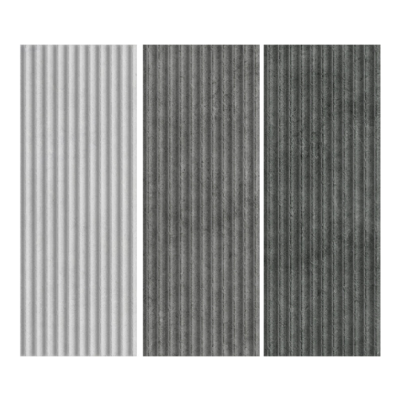 Modern Style Rectangle Wall Tile Waterproof Straight Edge Texture Design Wall Tile