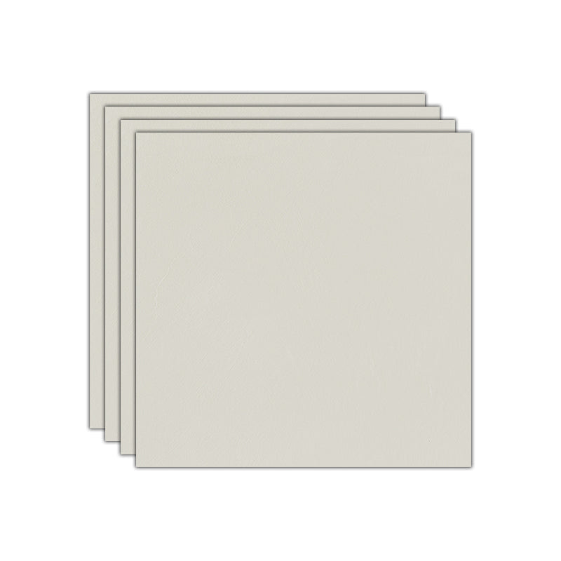Modern Style Floor Tile Waterproof Scratch Resistant Straight Edge Square Floor Tile