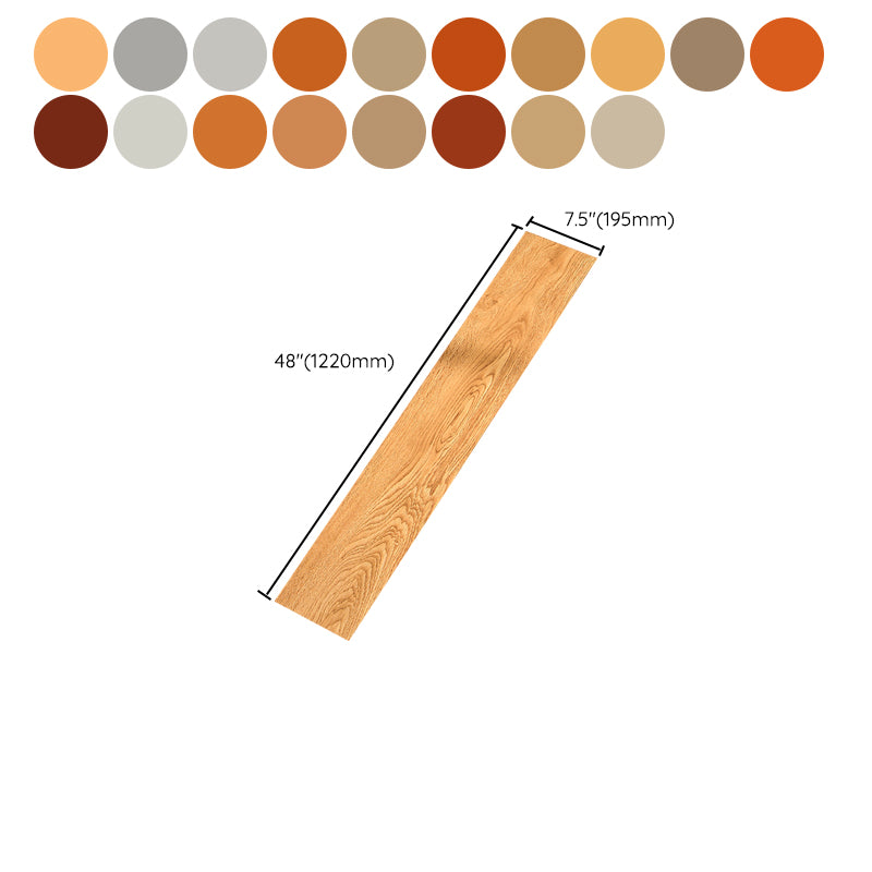 Red Wood Laminate Flooring Scratch Resistance Matte Laminate Plank Flooring