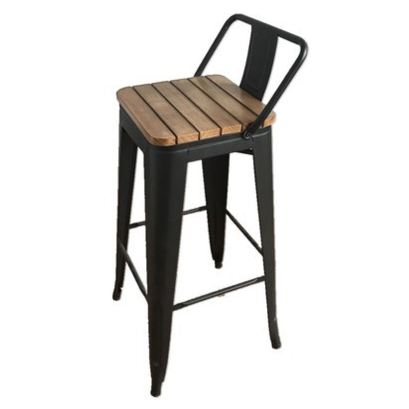 Glam Rectangle Bar Table Set 1/2 Pcs Solid Wood Bar Table Set