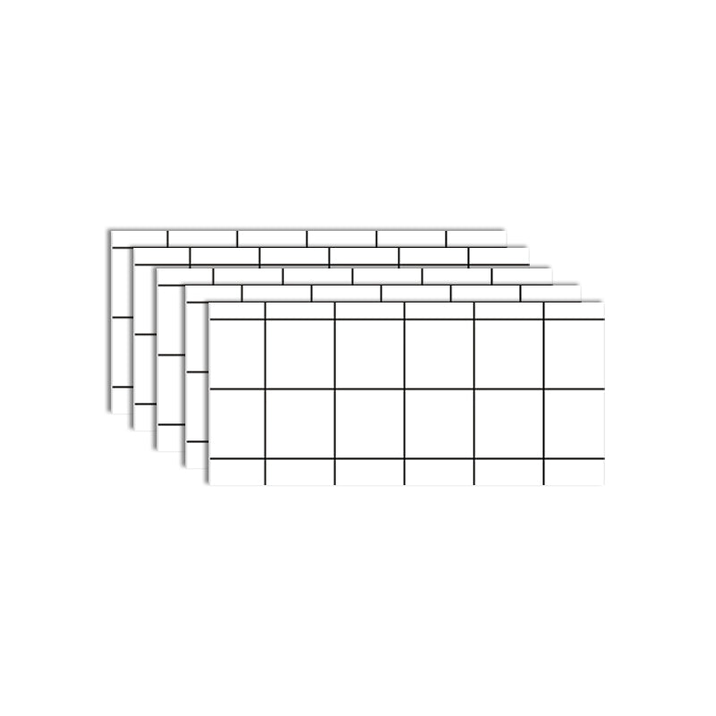 Marbling Waterproof PVC Tin Backsplash Peel and Stick Indoor Wallboard