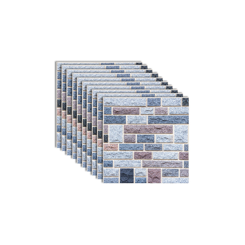 3D Embossed Backsplash Panels Plastic Backsplash Panels with Waterproof