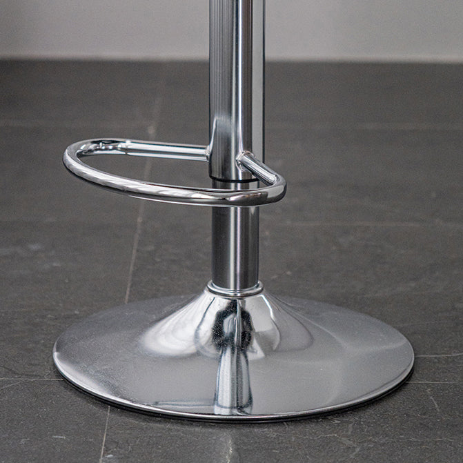 Modern Style Counter Stool Pu Leather Adjustable Height Bar Stool