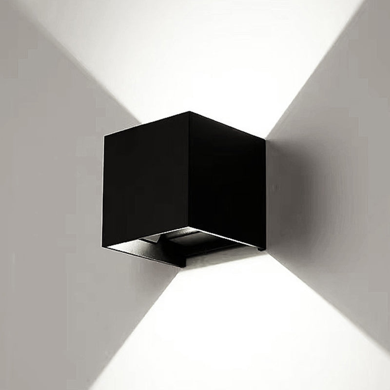 Modern Square Wall Lamp Simplicity Metal Wall Mounted Light Fixture