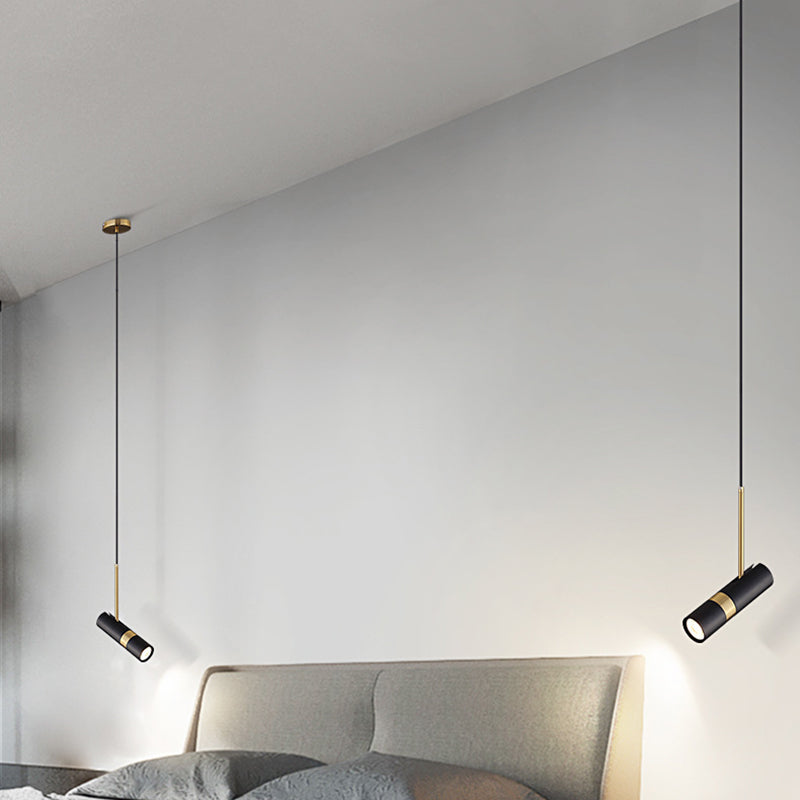 Metal Cylinder Wall Light Sconces Modern 1 Light Wall Mounted Lamp