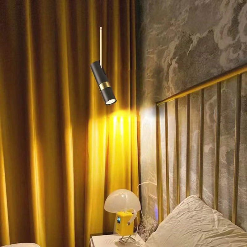 Metal Cylinder Wall Light Sconces Modern 1 Light Wall Mounted Lamp