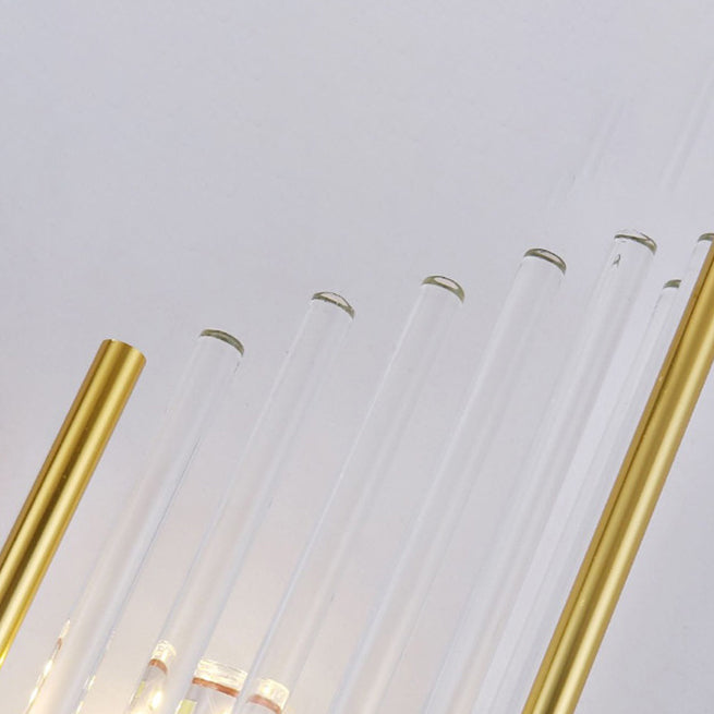 Geometric Wall Lighting Modern Crystal 2 Lights Wall Sconces