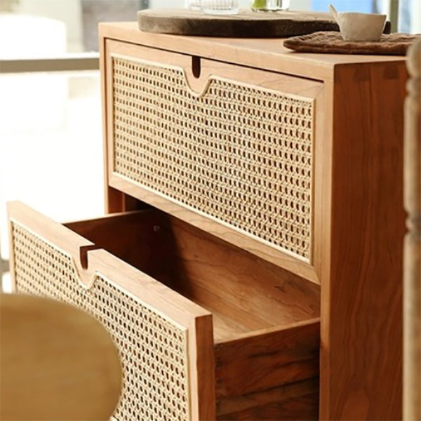 Modern Storage Chest Dresser Wooden Storage Chest with Drawers