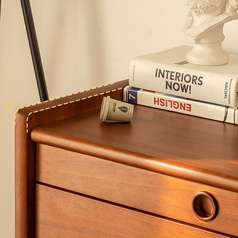 Modern Storage Chest Solid Wood Storage Chest Dresser with Drawers