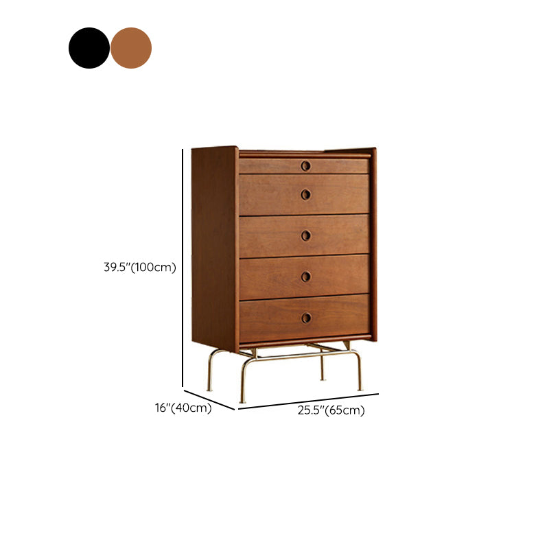 Modern Storage Chest Solid Wood Storage Chest Dresser with Drawers