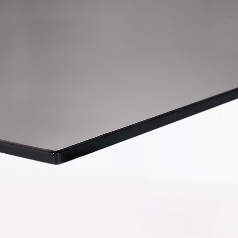 Modern Wooden Bookcase Glass Doors Closed Storage Bookshelf for Home