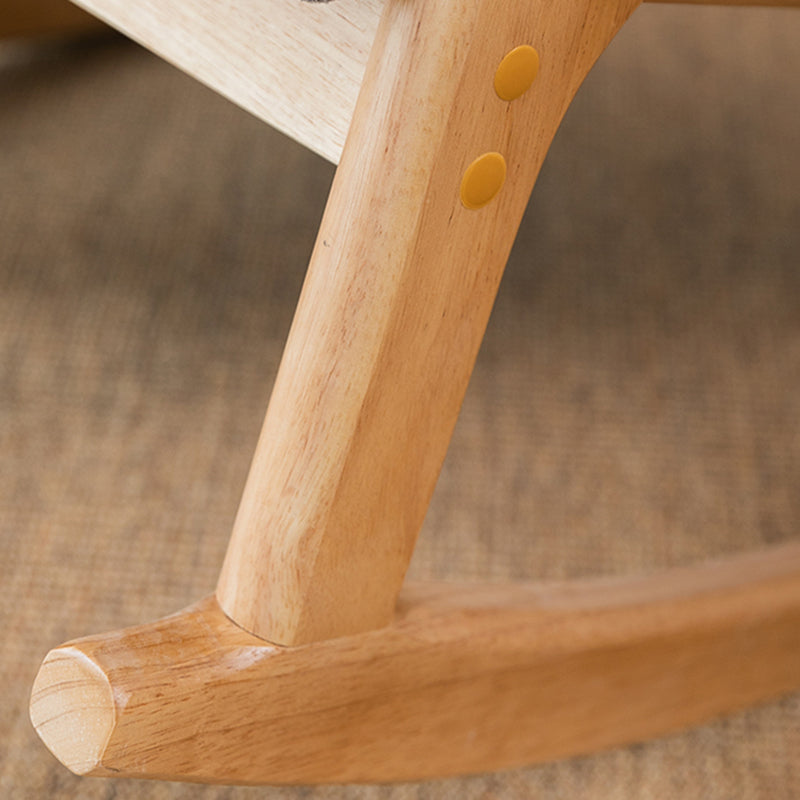 Modern Style Wood Base Home Lazy Chair Lounge Chaise Rocking Chair