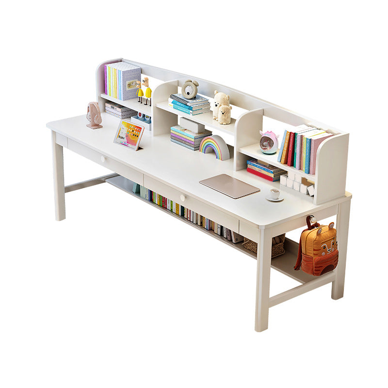 Wooden Desk Kids Desk 23.6" W Bedroom Writing Corner Kids Desk and Chair