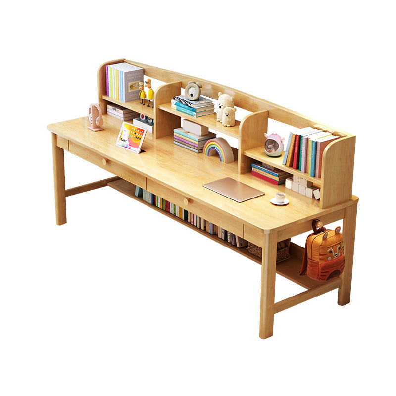 Wooden Desk Kids Desk 23.6" W Bedroom Writing Corner Kids Desk and Chair