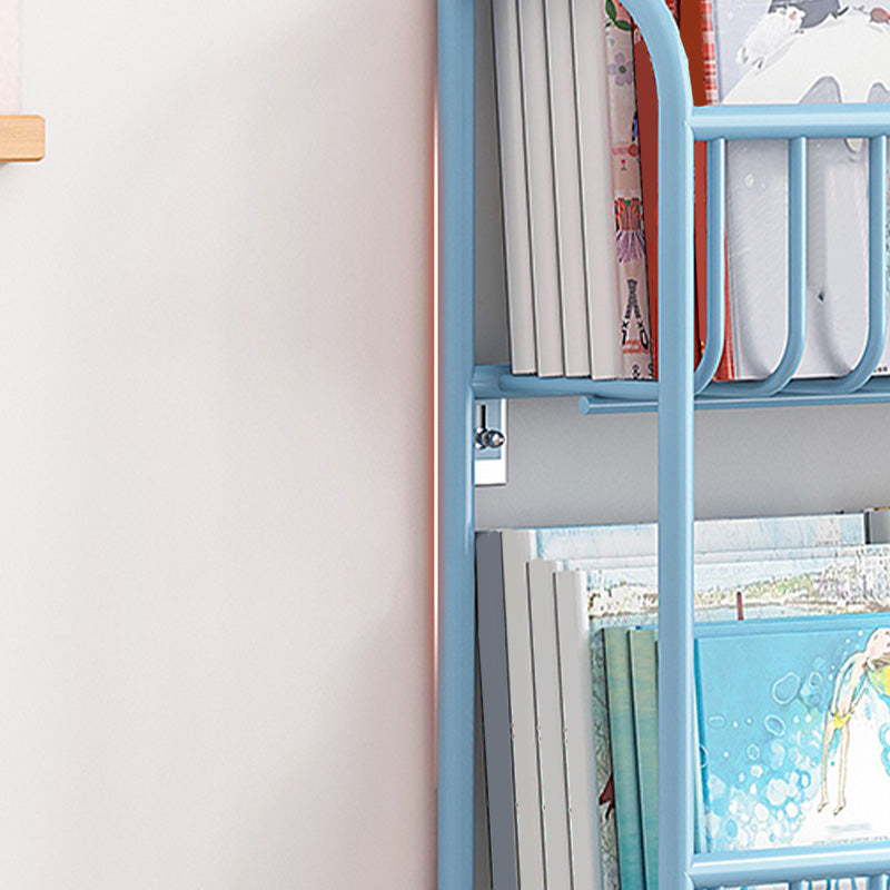 Wall Mounted Metal Bookshelf Children's Picture Book Display Rack