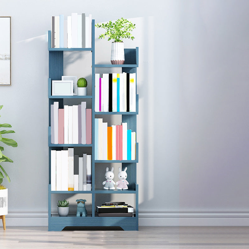 Wood Standard Kids Bookcase Contemporary Storage Bookcase Stain Resistant