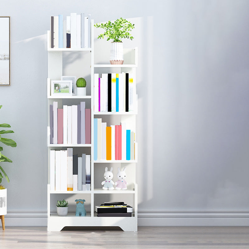 Wood Standard Kids Bookcase Contemporary Storage Bookcase Stain Resistant