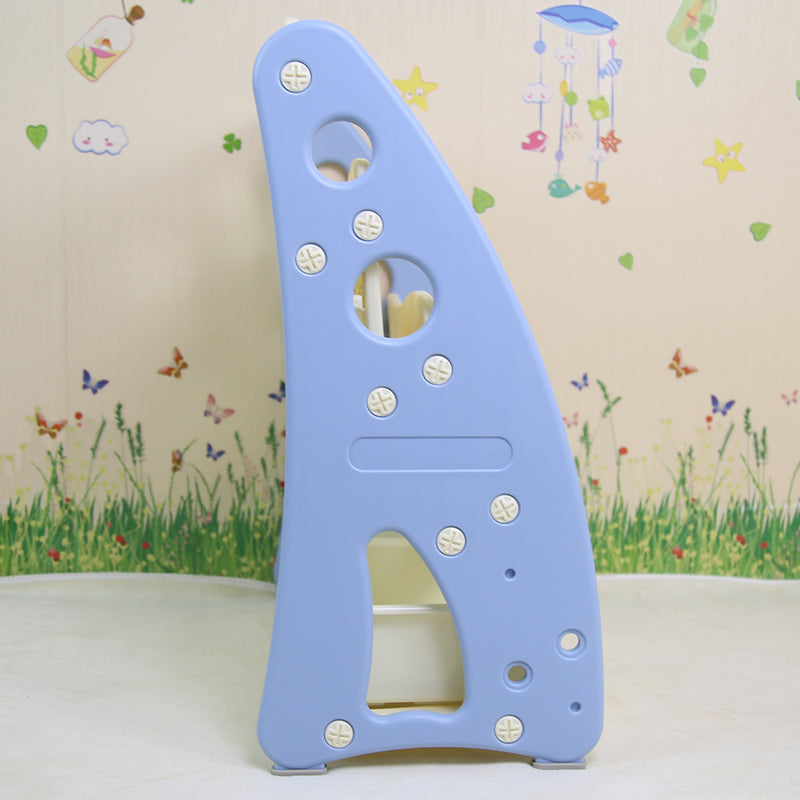 Contemporary Plastic Bookshelf Freestanding Open Back Storage Bookcase