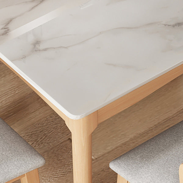 Simplicity Style Dining Site Table Rectangle Furniture for Home