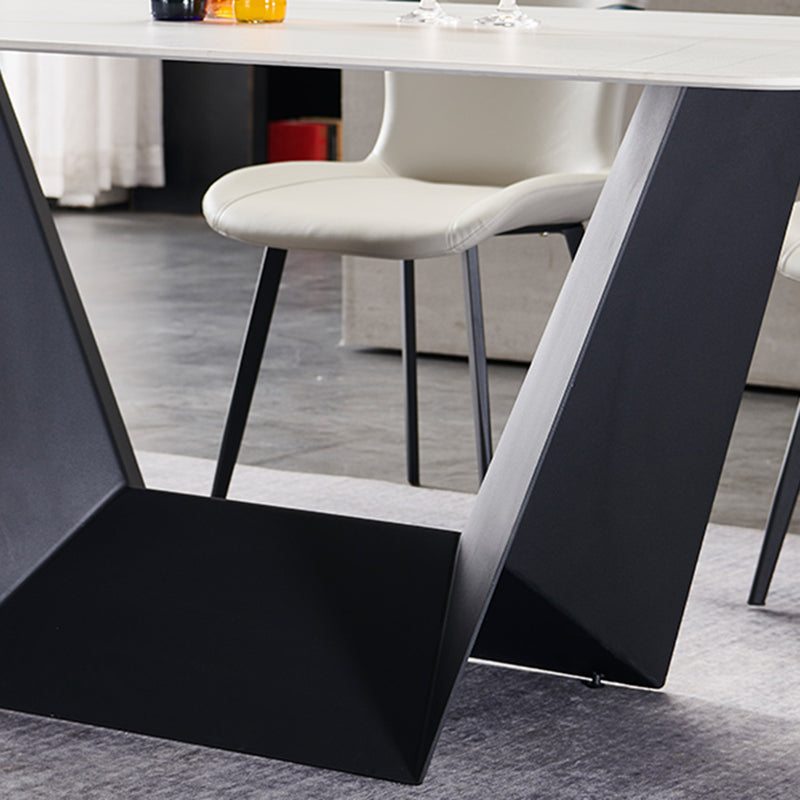 Modern Indoor Dining Side Chair Leather Upholstered Side Chair